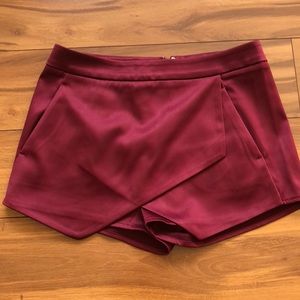 Express Size 0 short skort
